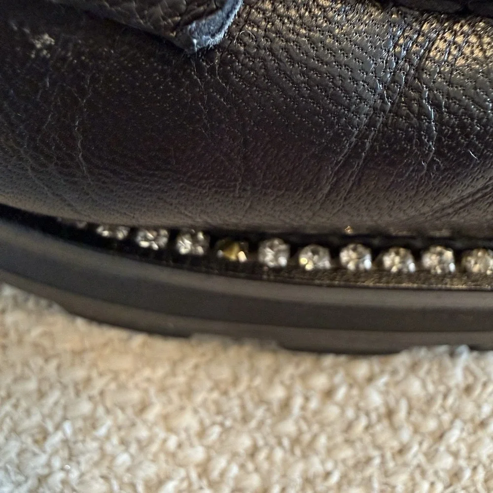 Karl Lagerfeld Black Women's Maysun Platform Casual Shoe Women‎ 9m